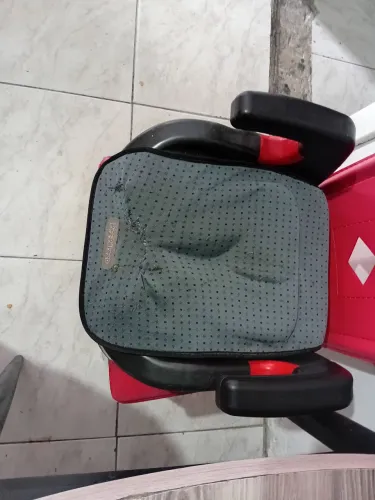 Assento Elevação Protege 15-36kg Mesclado Preto Burigotto