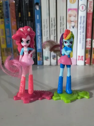 My Little Pony - Kinder Ovo, Pinkie Pie e Rainbow Dash