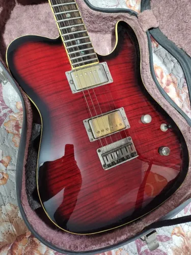 Fender Custom FMT black Cherry com case