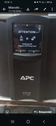 NOBREAK APC SMART UPS 1500 VA MONO 230 V