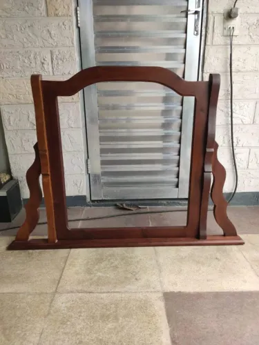 Moldura para espelho deito em madeira Imbuia