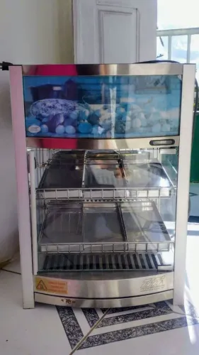 Estufa para salgados e sushis ?