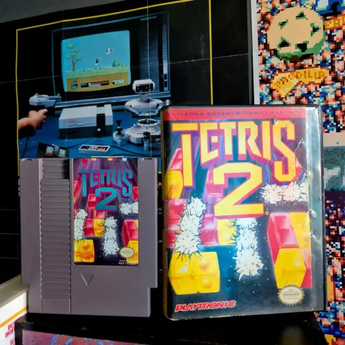 Tetris 2 para NES nintendinho 