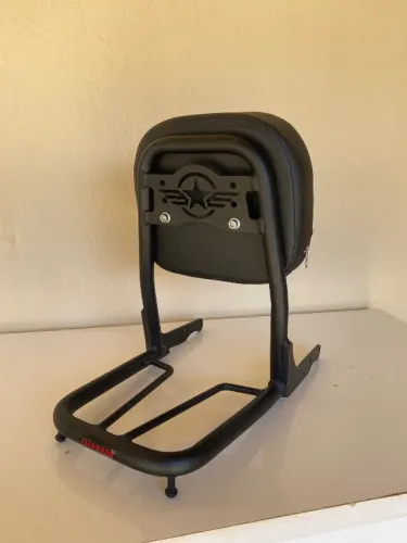 Bagageiro com Encosto (Sissy Bar) para Royal Enfield Classic 500 / Bullet 500 - Chapam