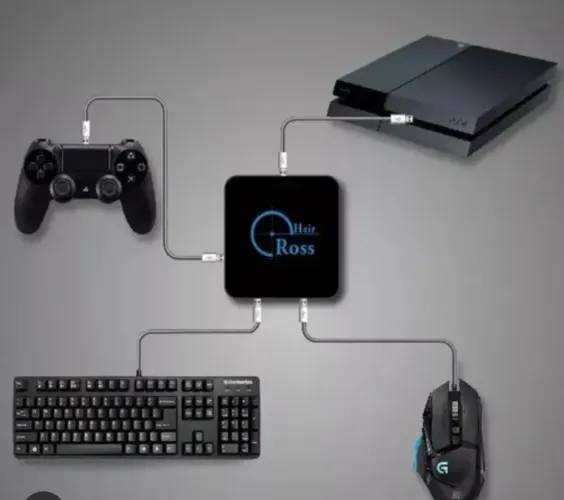 CrosHair Reasnow adaptador para mouse e teclado
