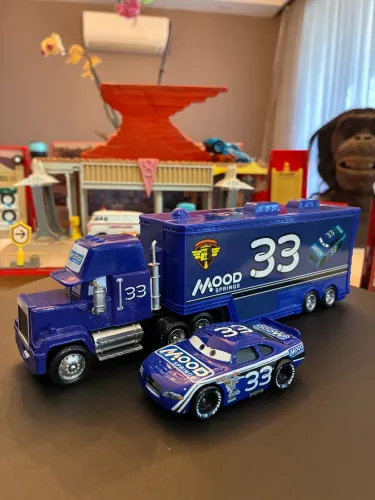 Cars Pixar caminhão hauler e carrinho Mood Sorings 33 relâmpago McQueen carros