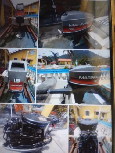 Motor barco mariner 15 hp9