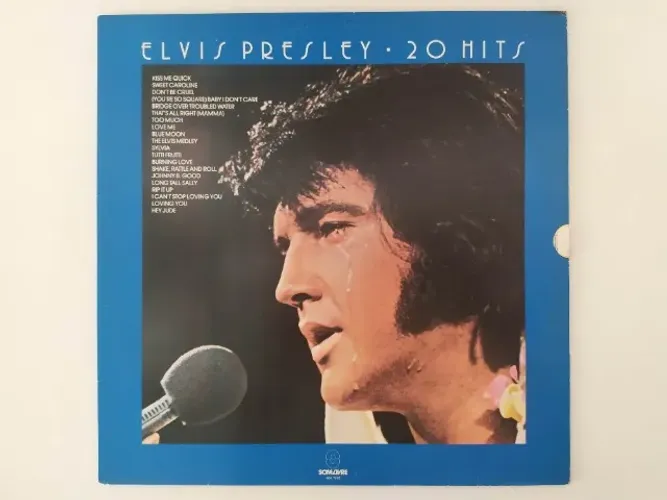 Elvis Presley 20 Hits Lp 1983 Impecável Vg+