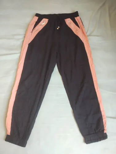 Calça Jogging Deep Preta/Caramelo