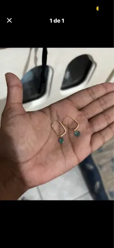 Vendo argola de ouro M