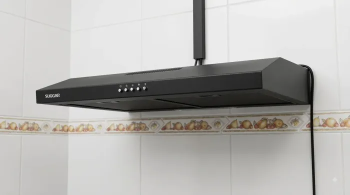 DEPURADOR DE AR / SUGGAR PRETO 80CM - EXCELENTE ESTADO