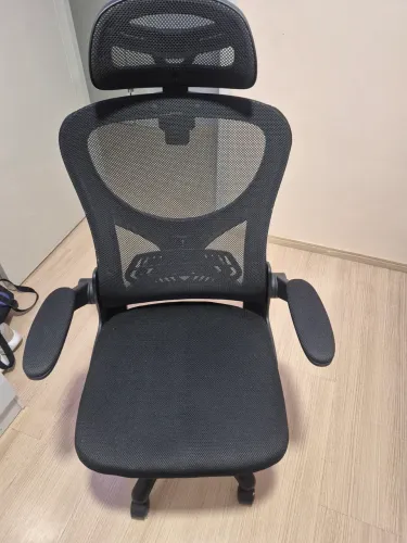 Cadeira ergonômica mesh 3d preta 