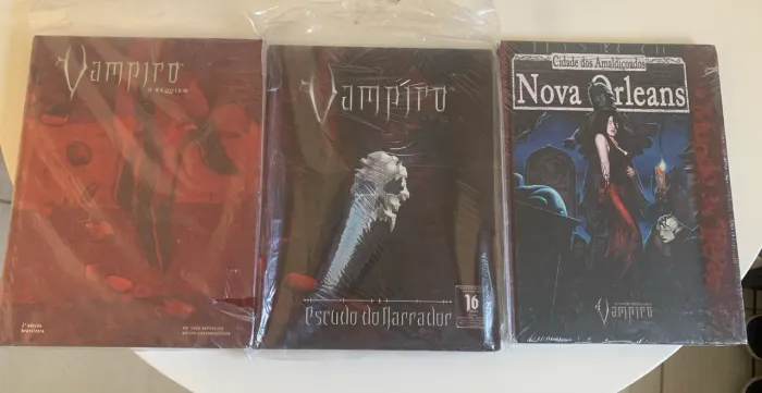 Vampiro Réquiem com Escudo e Nova Orleans