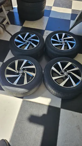 JOGO DE RODAS GOL G8 ARO 15 DIAMANTADA