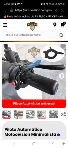 Trava de acelerador | Piloto Automático Controle de Cruzeiro universal para moto bike