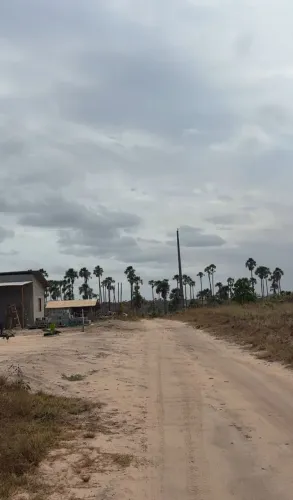 Loteamento de área verde modelo chácara 