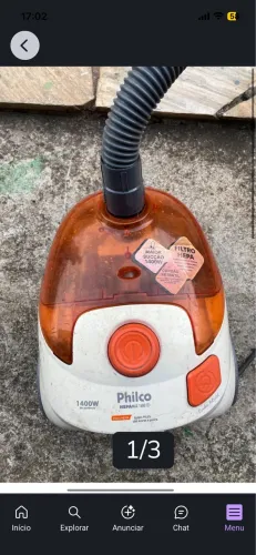 Aspirador de pó Philco 1400w Hepamax 1680