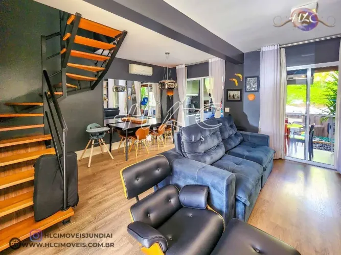 Casa à Venda Condomínio Vintage Club Jundiaí 3 Quartos com Área Gourmet e Ofurô
