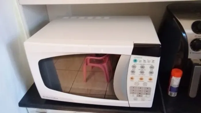 microondas bem conservado