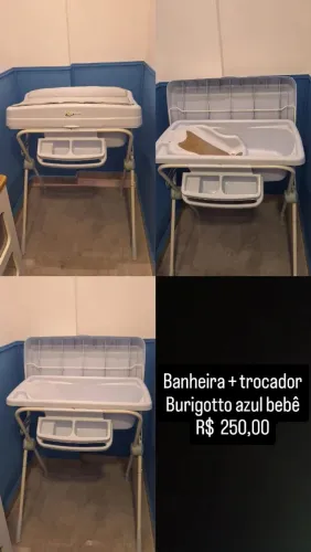 Banheira + trocador 