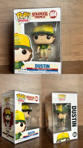 Funko Pop! Dustin 804 (com protetor)