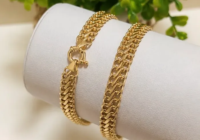 Pulseira Lacraia em Ouro 18k 750