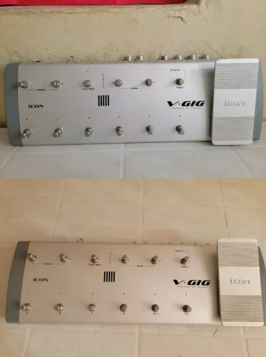 Pedaleira iCON V-GIG + Pedal de Expressão