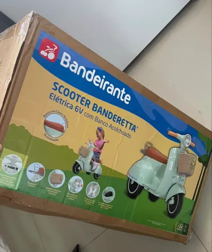 Scooter motinha infantil nova banderetta