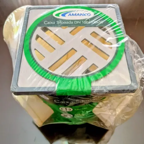 Kit Banheiro Novo com Caixa Sifonada + Grelha + Suporte Papel Higiênico - R$ 55