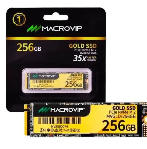 Ssd NVME Macrovip Gold 256gb *Lacrado