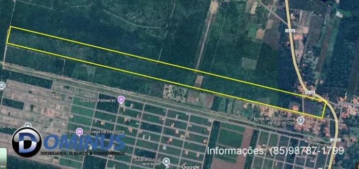ATENÇÃO INVESTIDORES: Terreno em Paraipaba-CE com 22,5 hectares