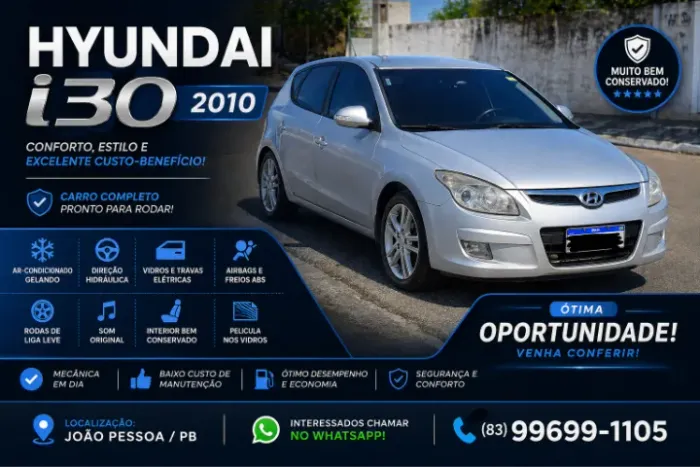 Hyundai I30 2.0 16V 145cv 5P Mec. 2010