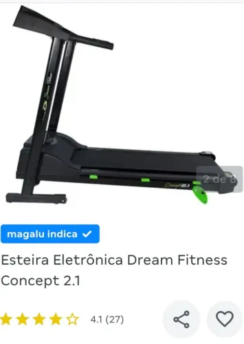 Esteira Dream Fitness 