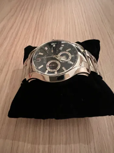 Bulova Accutron Swiss Made Cronógrafo Safira Aço Original Preço: R$ 2.690
