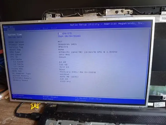 Tela LED de Notebook de 15.6 Polegadas 40 Pinos