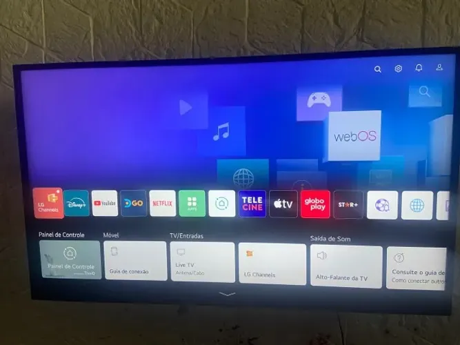 Televisão LG Smart 4k 50 polegadas 