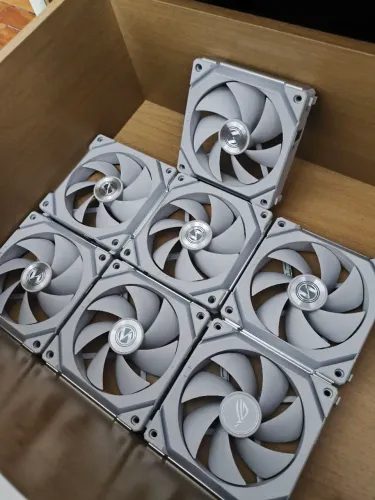 7 fans Lian li SL 120 V2