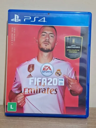 Jogo Midia Fisica Fifa 20 EA Sports Para Ps4