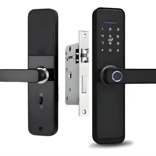 Fechadura Digital Aitek Sima-Fe07 com Leitor de Cartão e Senha