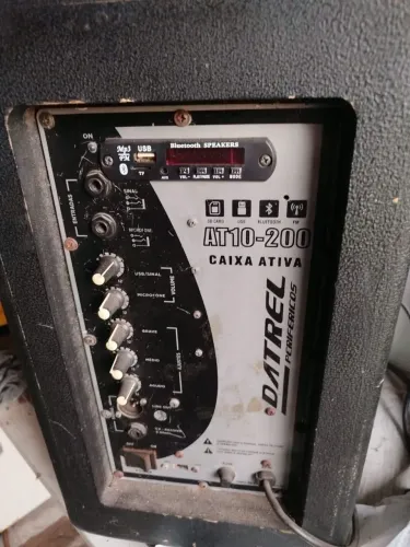 Caixa de som ativa, fone JBL