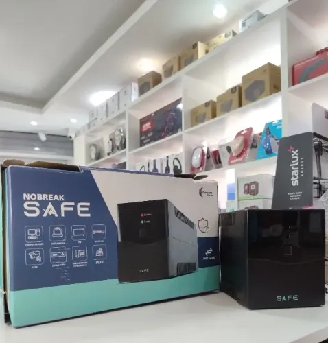 Nobreak 1200VA Ups Safe 8 Tomadas Bivolt Novo