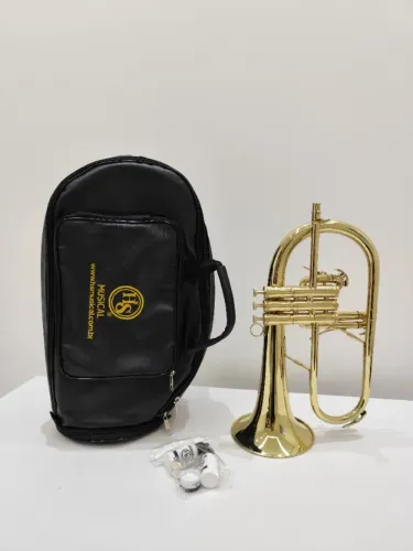 Flugelhorn HS Musical HH2 Sib c/ 2 gatilhos - NOVO R$ 6.900,00 - Aceito trocas-Parcelo 18x