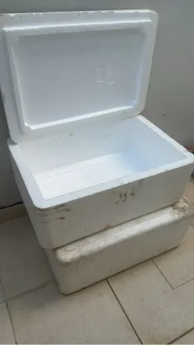 CAIXA TÉRMICA DE ISOPOR