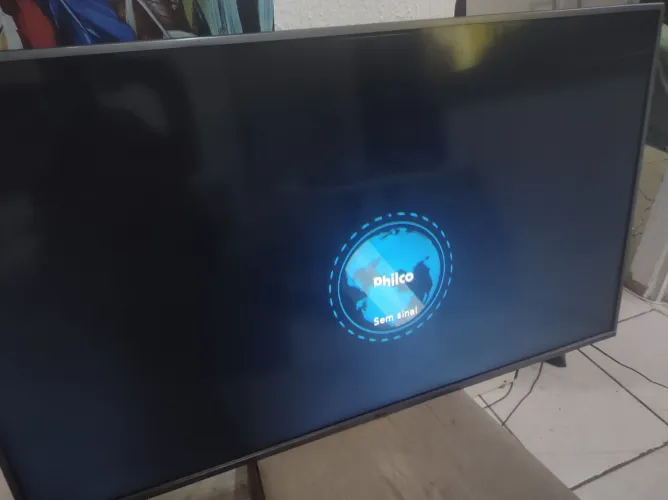 Tv Philco 55 smart 4K  funcionando defeito 