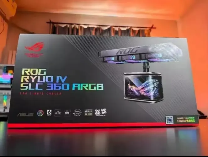 ASUS O refrigerador de líquido ROG RYUO IV SLC 360 