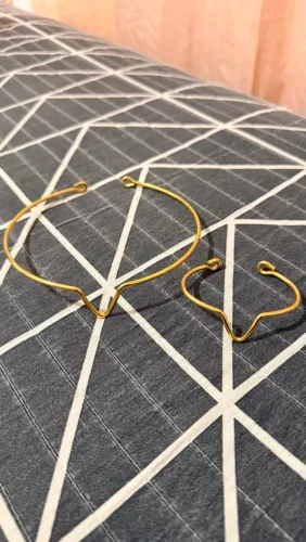 Gargantilha/chocker + bracelete 