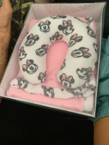 Kit manta e almofada infantil