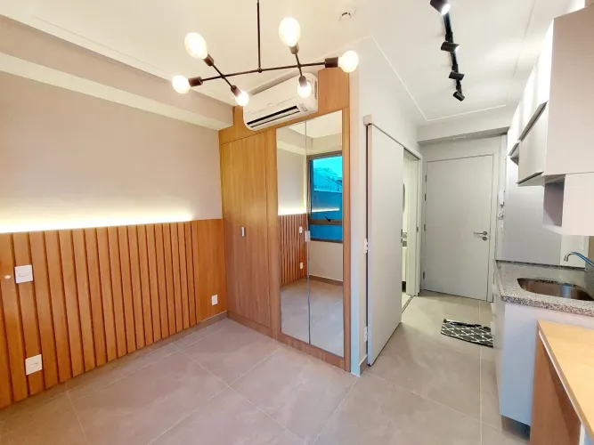 Studio mobiliado, no metrô alto do boa vista, sto amaro