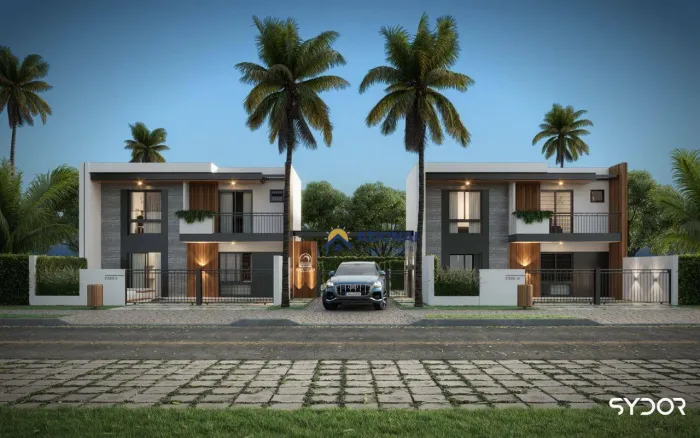 Sobrado Novo no Res. Maré de Lua, à venda, 89 m² por R$ 644.000 - Eliana - Guaratuba/PR