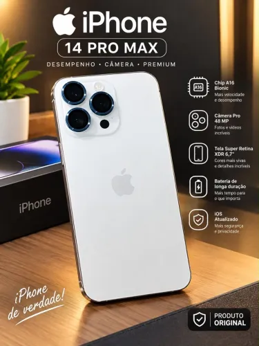 IPHONE 14 PRO MAX 256GB PRATICAMENTE ZERO